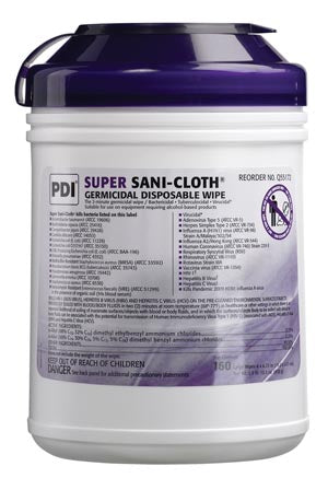 Super shops Sani-Cloth Germicidal Disposable Wipes