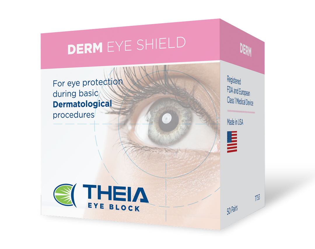 Theia Eye Block TT53 Derm-Eye Shield, 50 Pairs