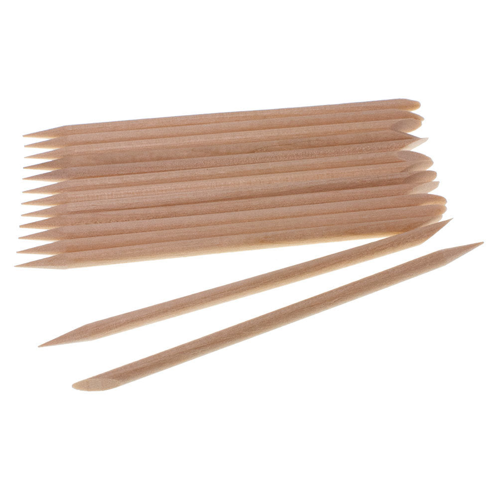 Slant/Point Wax Applicator (Eyebrow) 4.5" - 100/PK