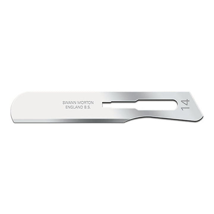 Swann-Morton 01SM14 Surgical / Dermaplaning Blades #14 - 100/Box