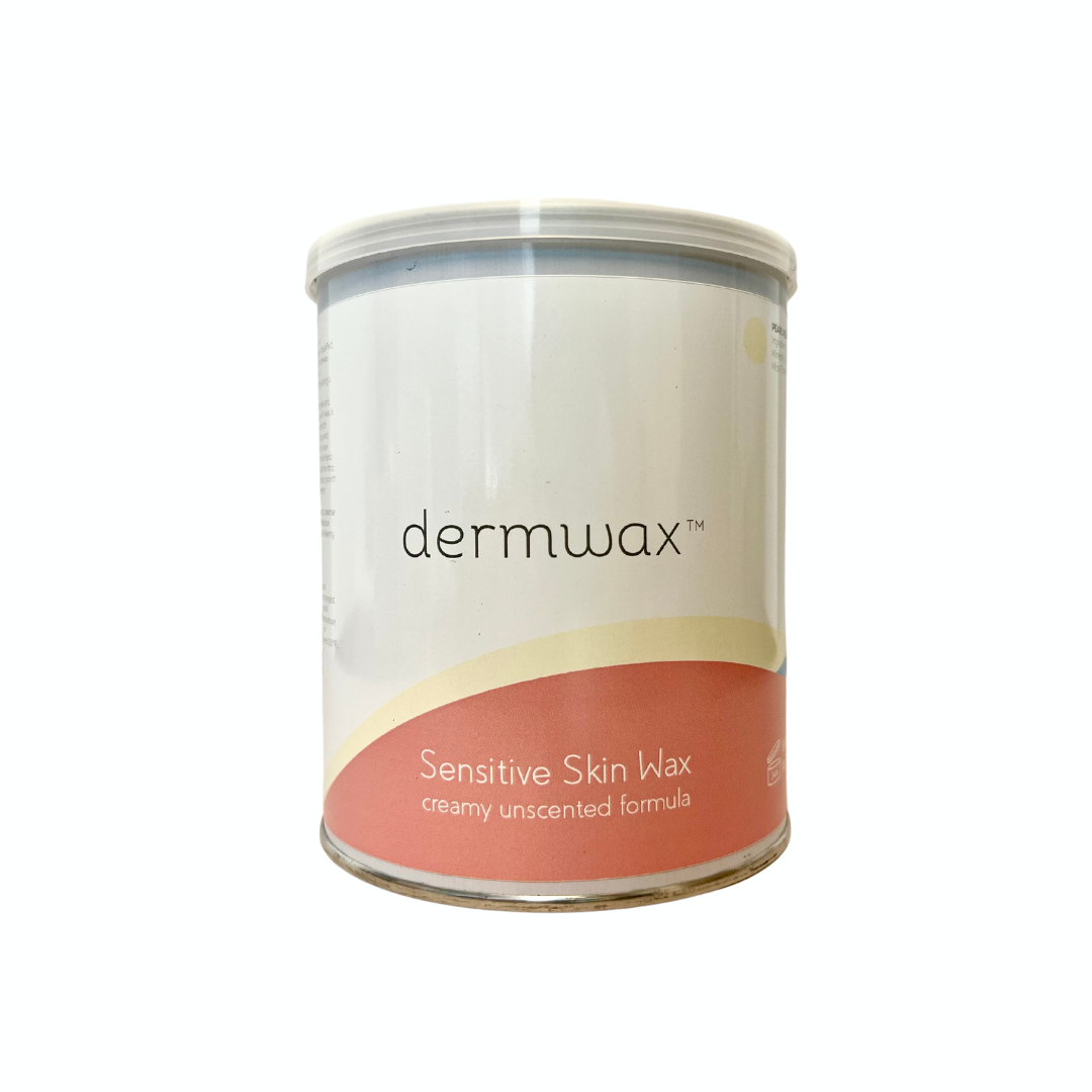 Dermwax Pearl Resin Creamy White Metallic Soft Wax, Tall 28oz