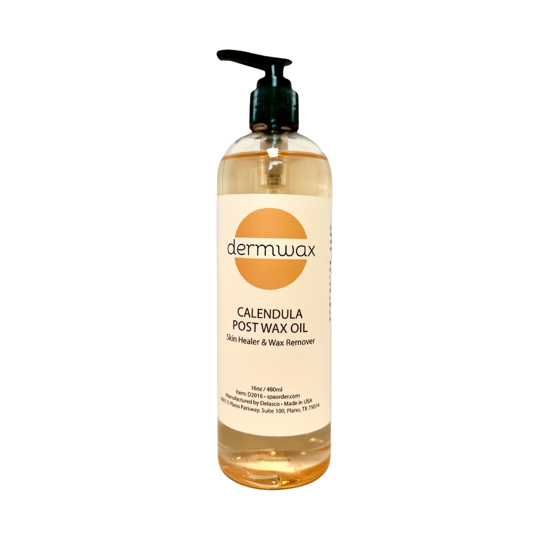 Dermwax Calendula Post Wax Organic Oil 16 oz