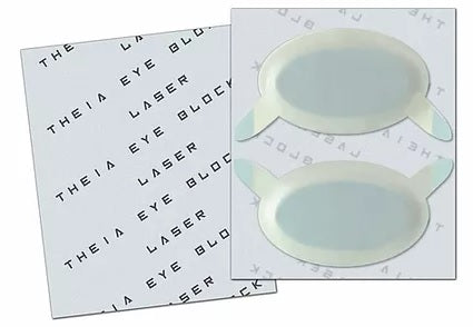 Theia Eye Block TT63 Laser-Eye Shield, 25 Pairs