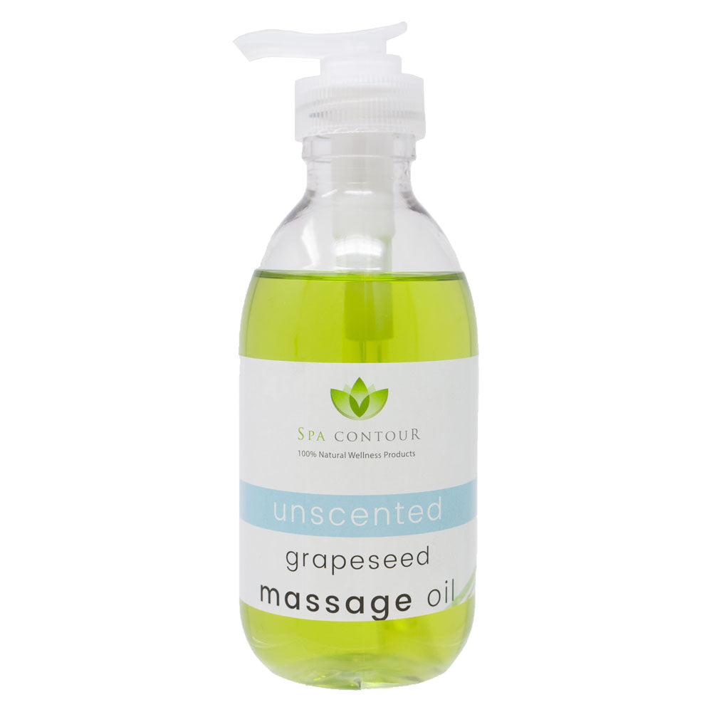 Spa Contour Grapeseed Unscented Massage Oil