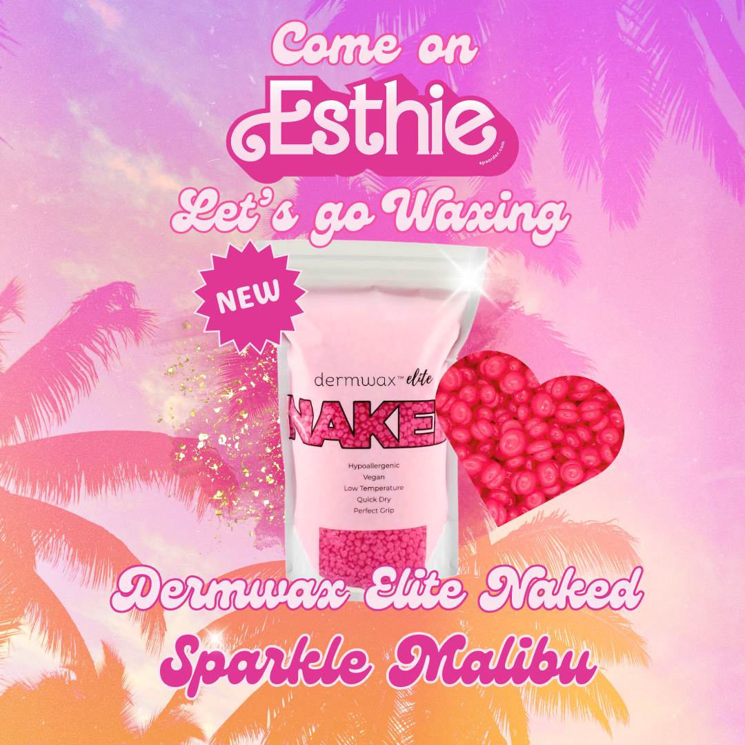 Dermwax Elite NAKED Sparkle Malibu Hard Wax Beads