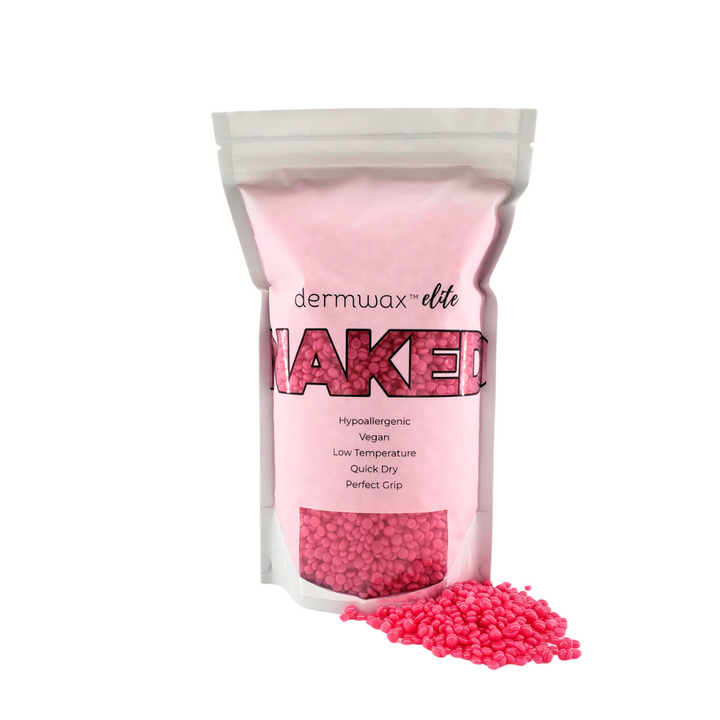 Dermwax Elite NAKED Sparkle Malibu Hard Wax Beads