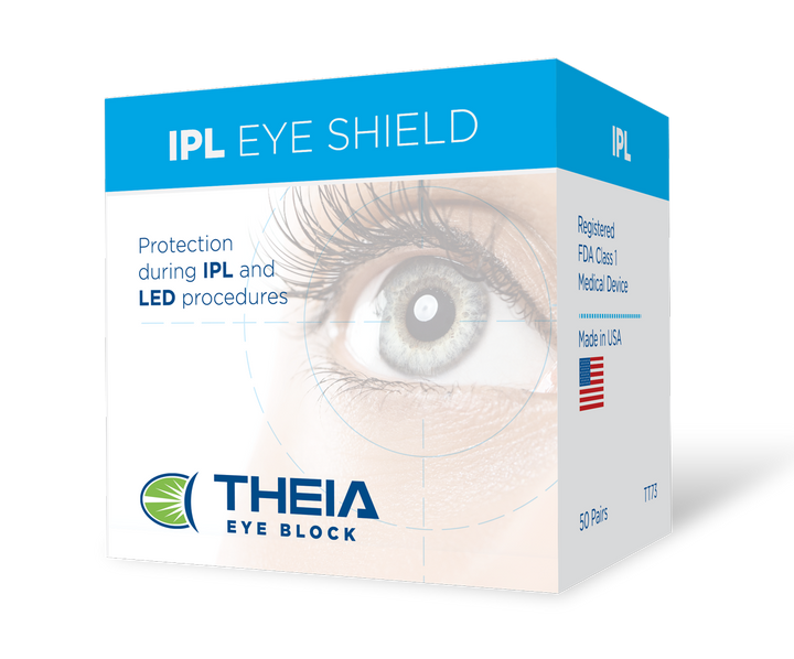 Theia Eye Block TT73 IPL Non-Laser Eye Shield, 50 Pairs