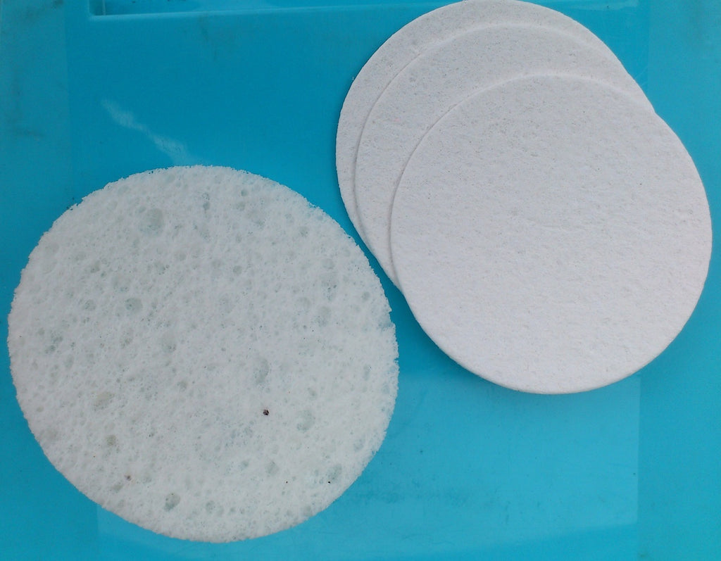 Compressed Cellulose Natural Sponges - 75 pk.